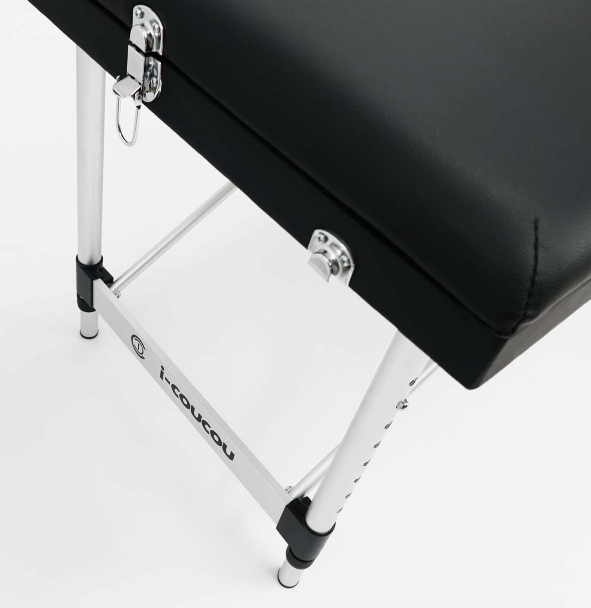 Table Massage Bed Folding 3 Segments Cosmetic Eyelash Portable Aluminum Frame material aluminum