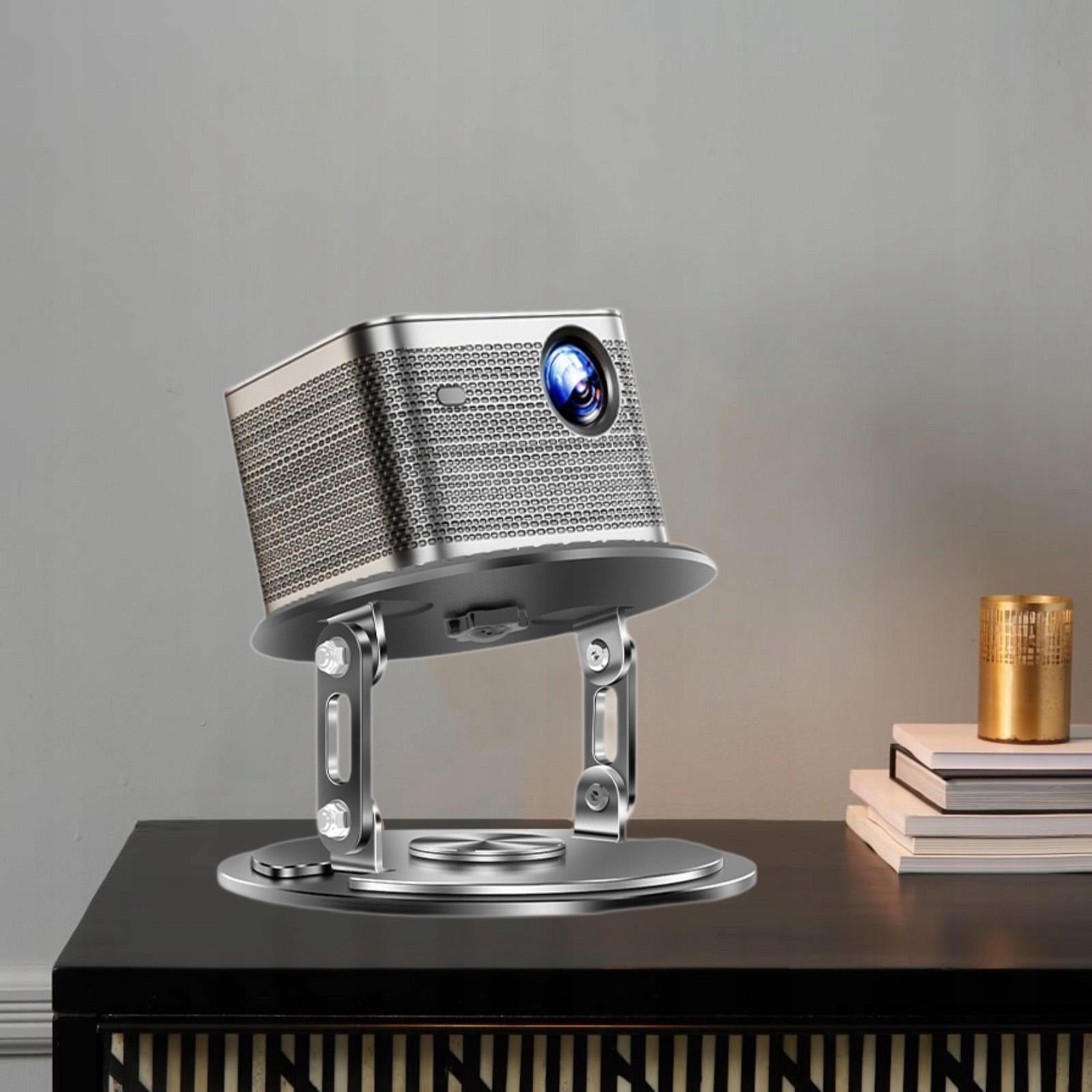 Table Projector Stand 1/4 inch Screw Hole 360 Degrees Rotation Portable