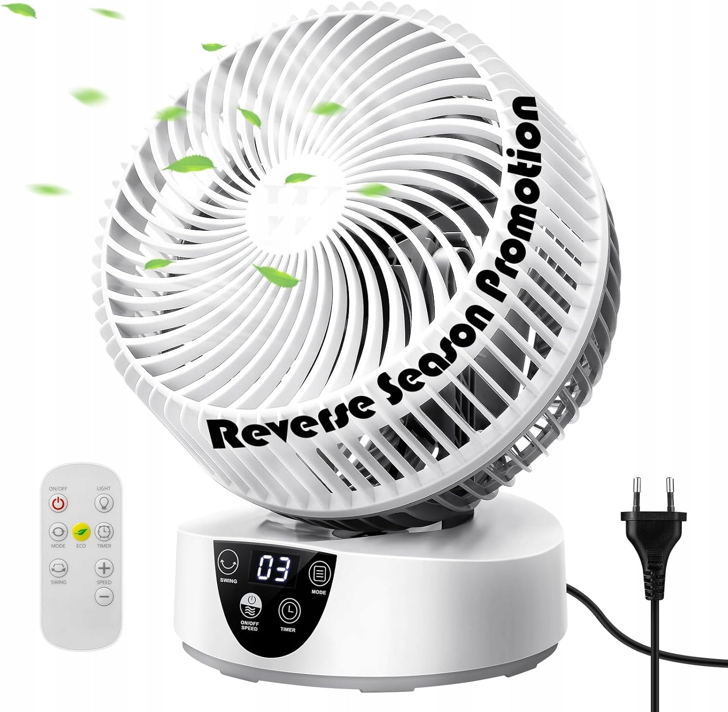 Table fan COLLEN C0001F white