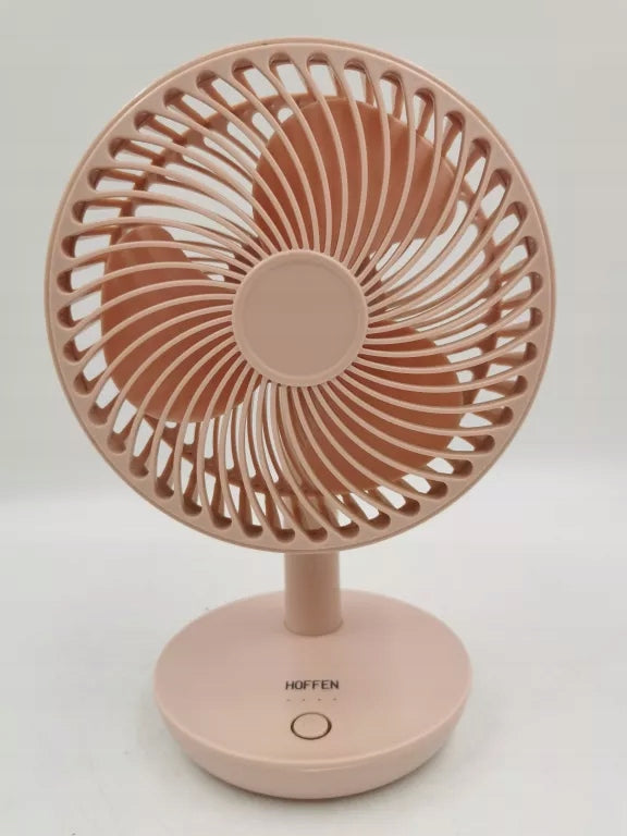 Table fan Hoffen USB01 pink Packaging status original