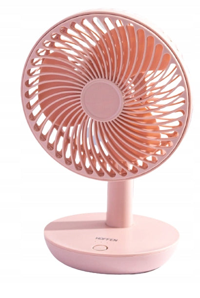 Table fan Hoffen USB01 pink
