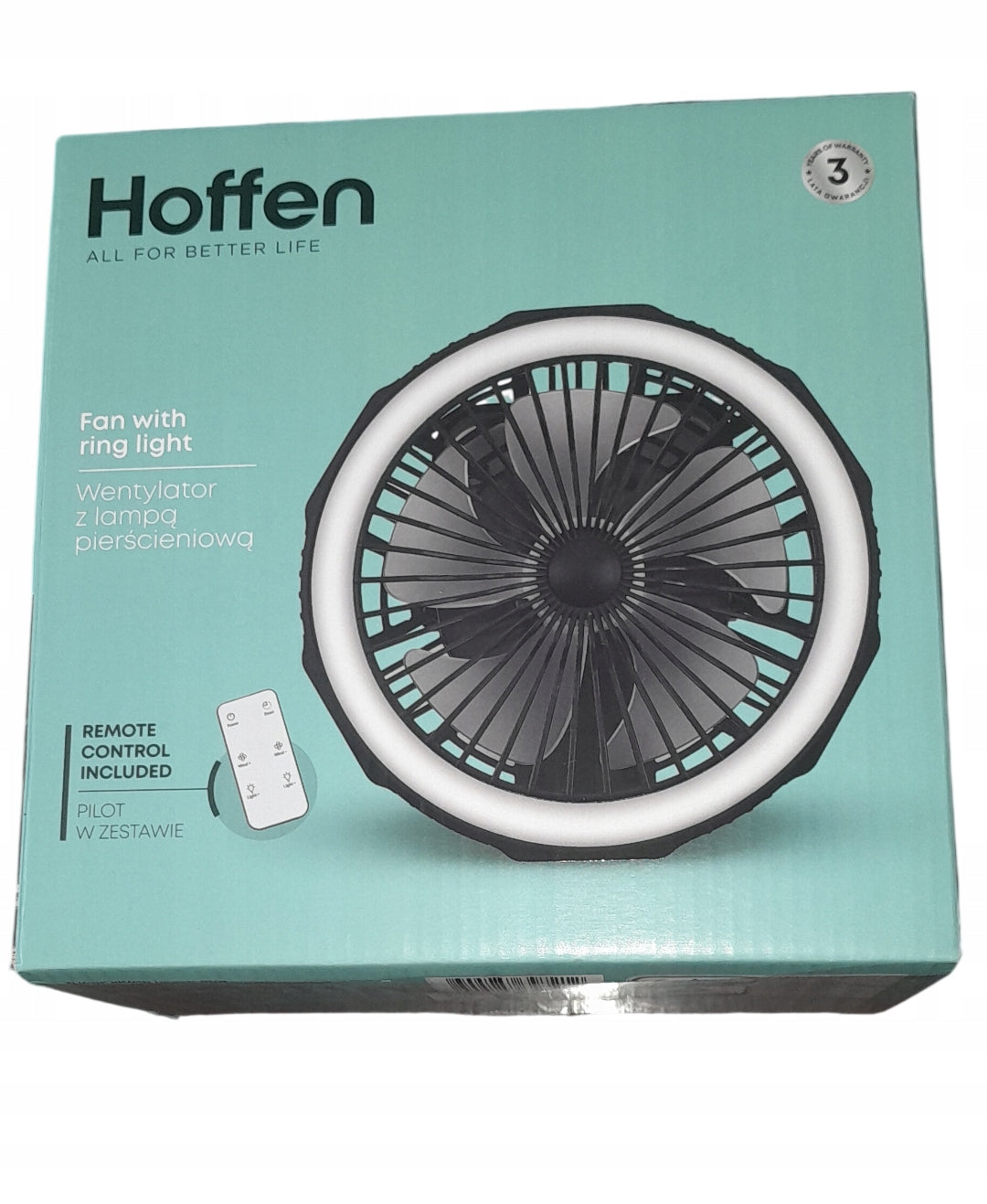 Table fan Hoffen fan black