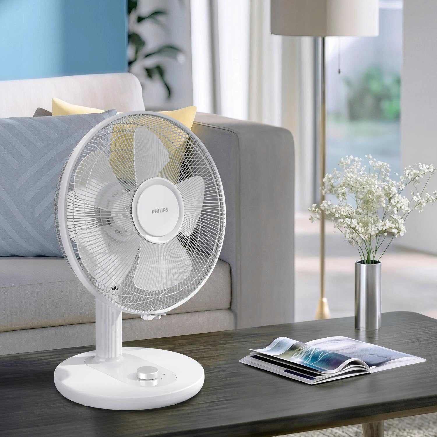 Table fan Philips CX1030/00 white Brand Philips