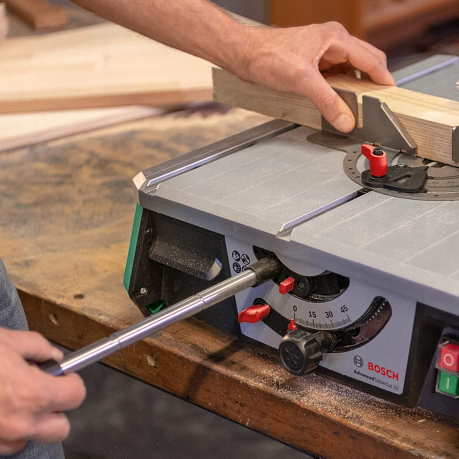 Table saw Bosch AdvancedTableCut 52 (550 W, Maximum power 550 W