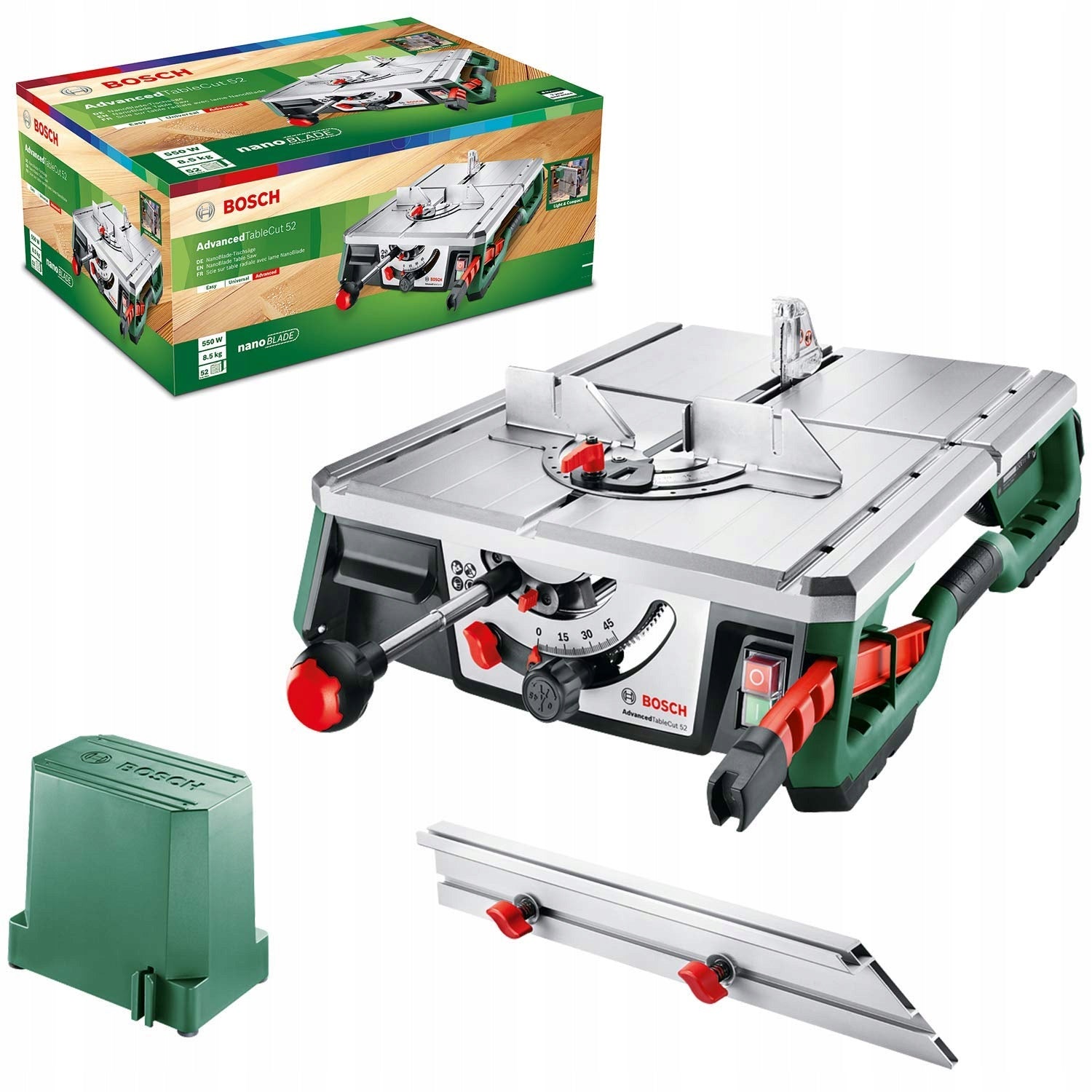 Table saw Bosch AdvancedTableCut 52 (550 W,
