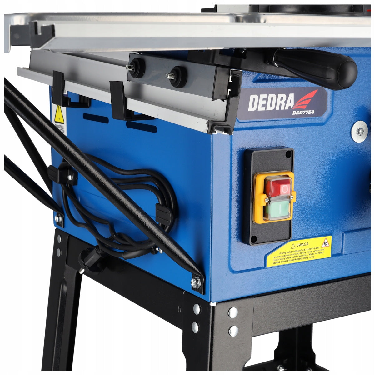 Table saw Krajzega Circular saw DEDRA 2000W + disc 254mm for cutting Saw bore diameter 30 mm