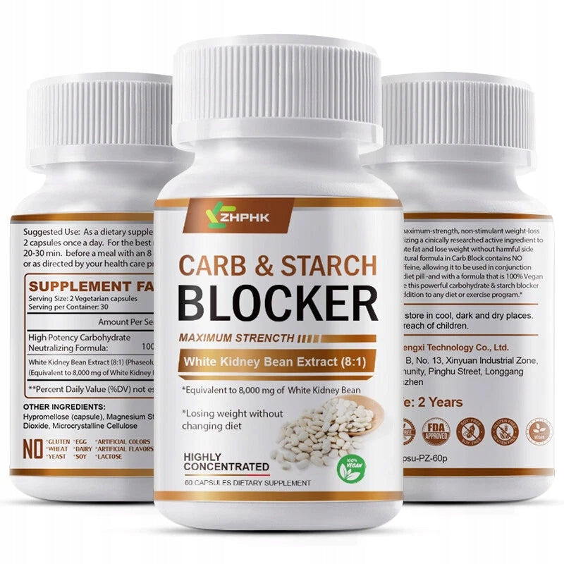Tablets that block carbohydrates and starch – rapid weight loss and burning... Expiration date at least 1 year from the date of purchase