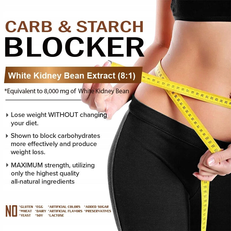 Tablets that block carbohydrates and starch – rapid weight loss and burning... Packaging status original