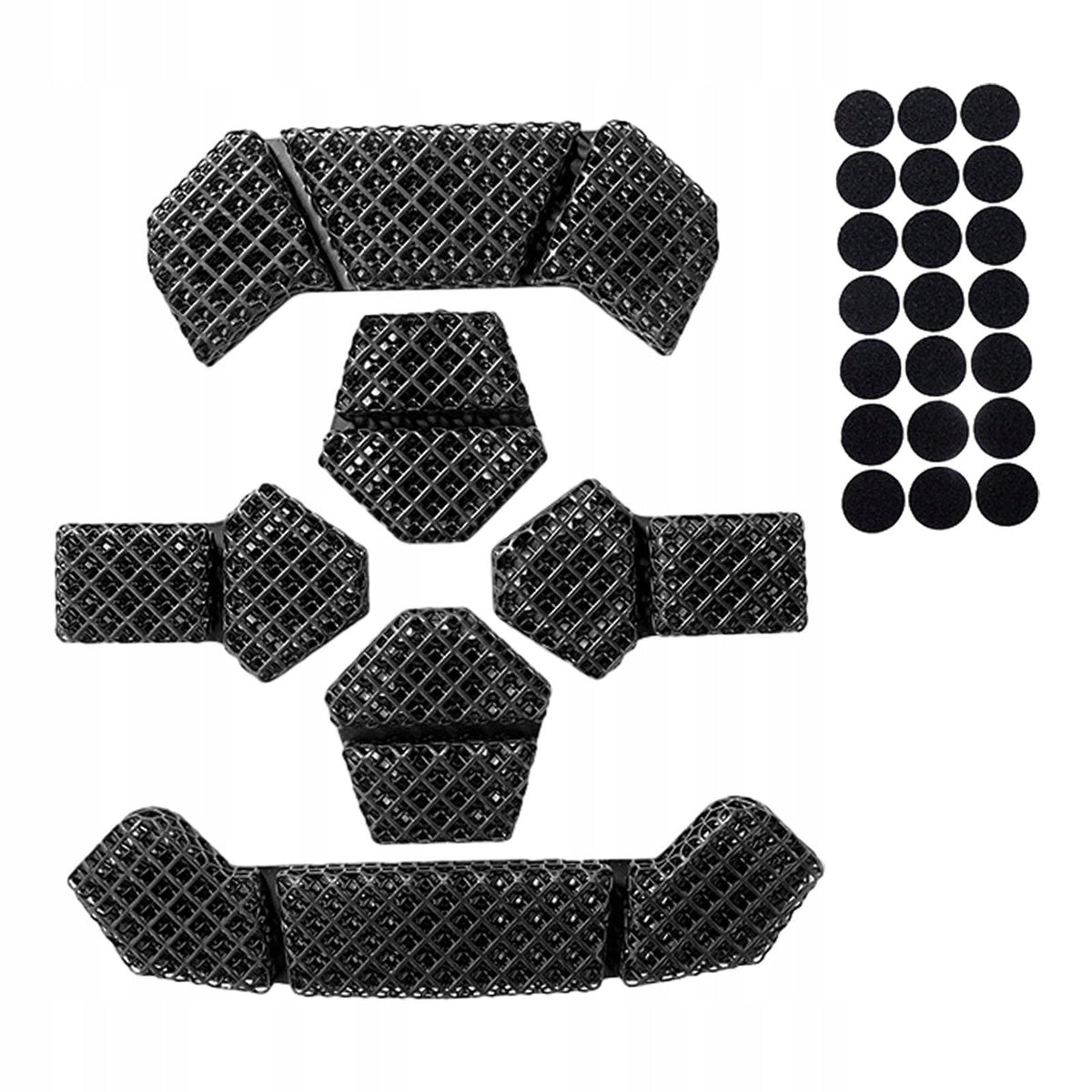 Tactical Helmet Pads Helmet Inner Pad Buffer Padded Protective Cushion 6Pcs