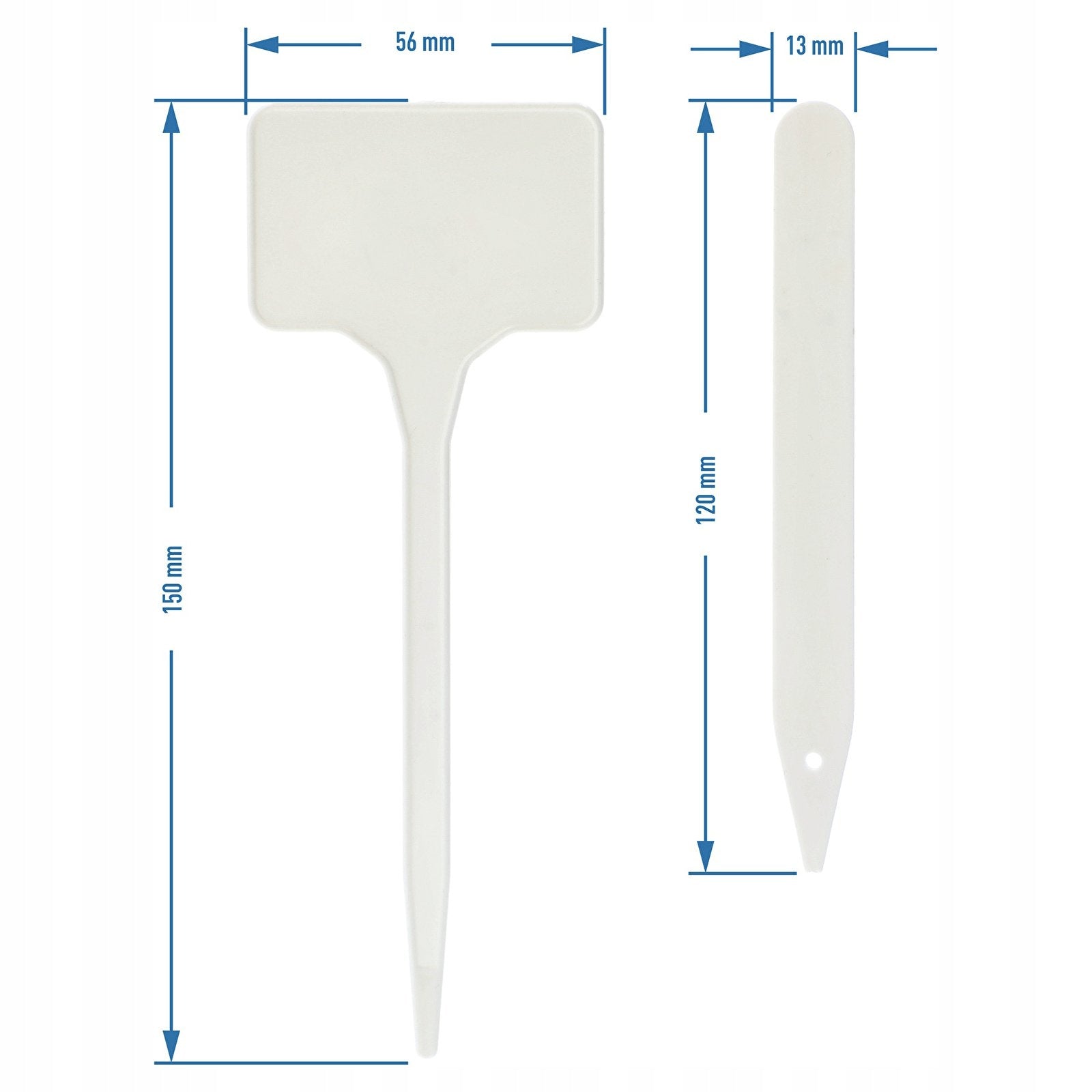 Tag PLATE Vegetable Flower Label 30pcs + PENCIL Brand Browin