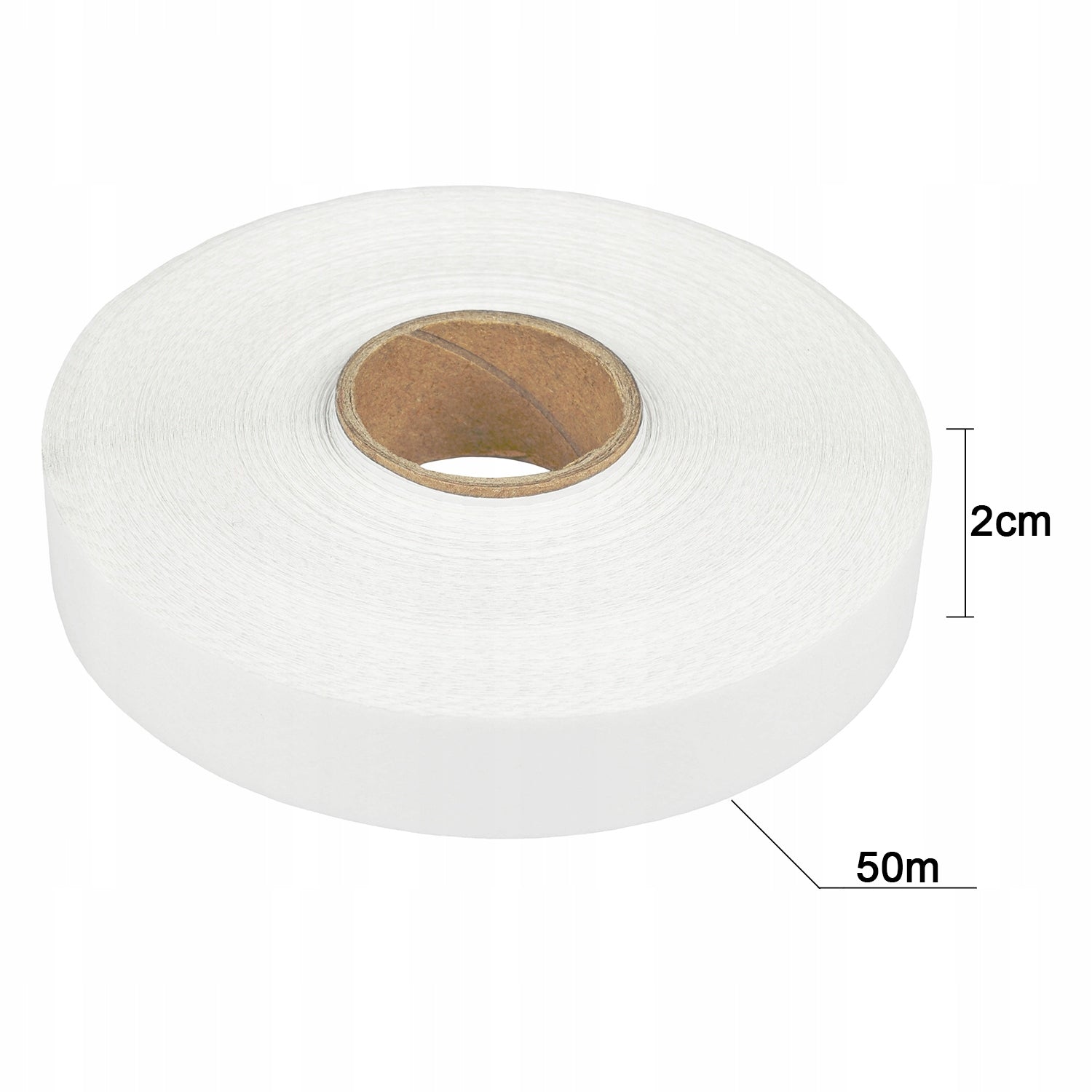 Tailor Tape for Gluing Rolling Curtain Curtains 20mm 50m Brand no brand