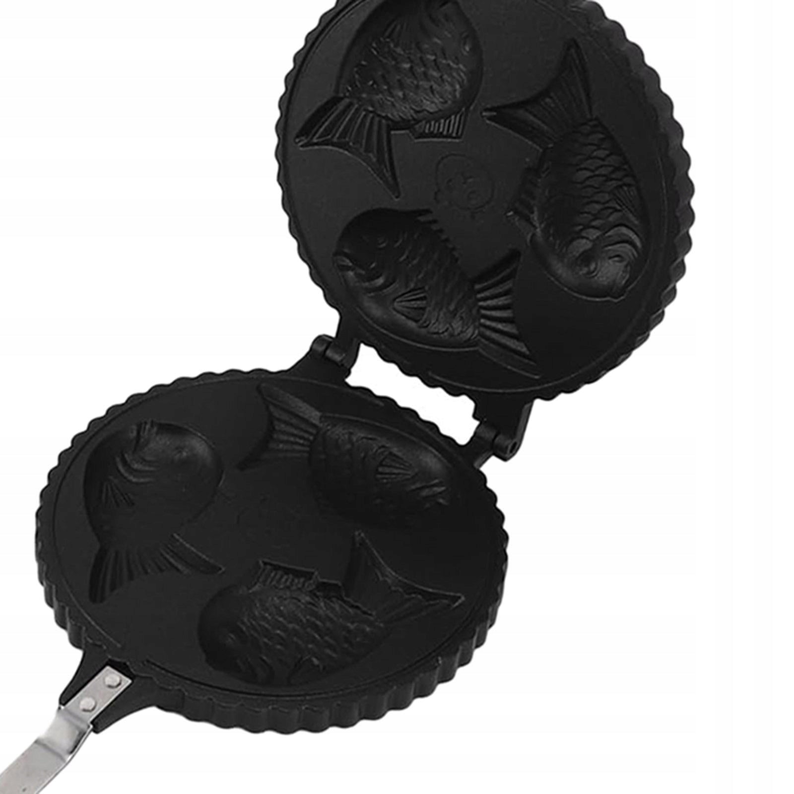 Taiyaki Fish Shaped Cake Pans Waffle Cake Maker for Office Household Picnic Packaging status original