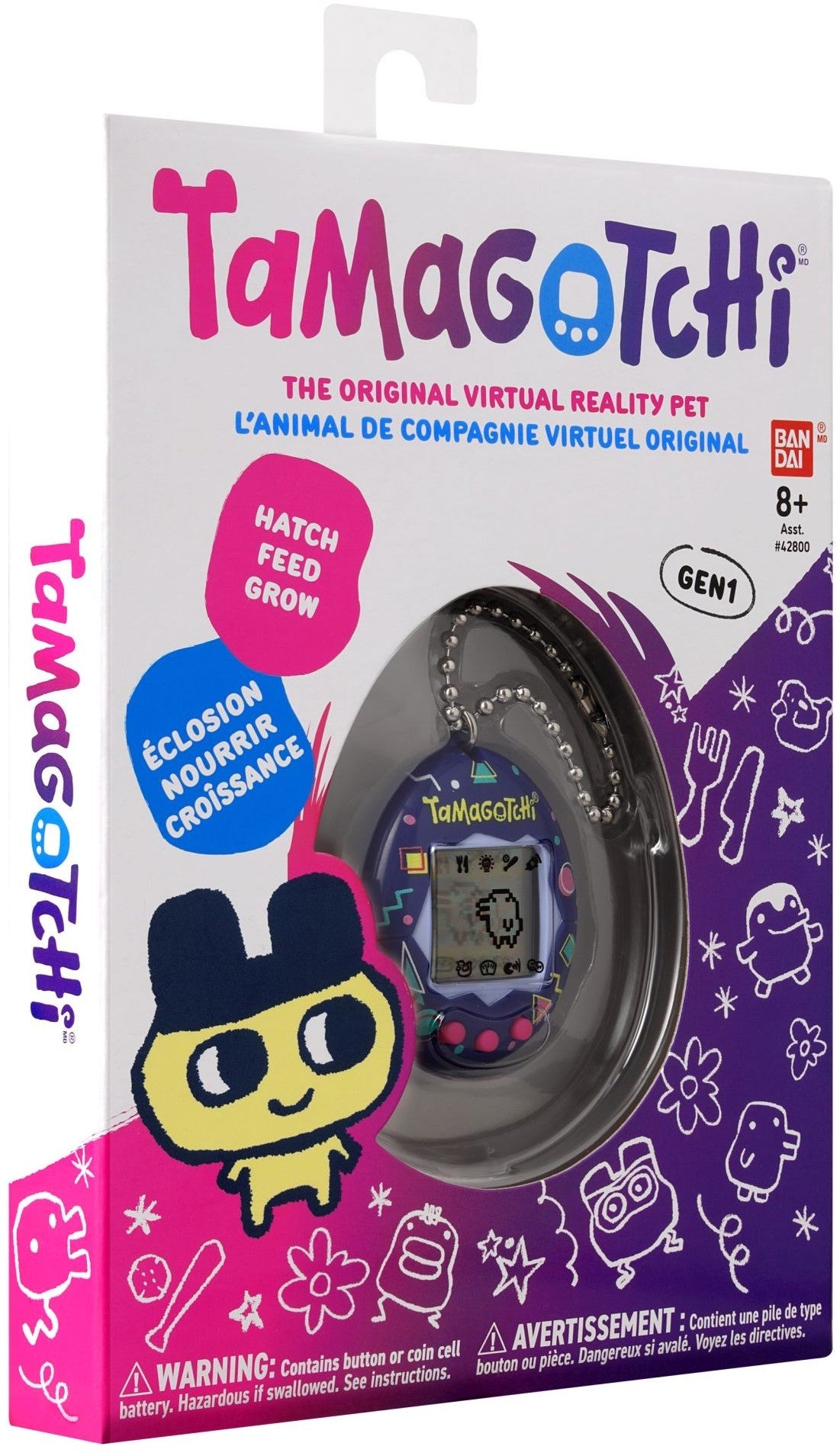 Elektroninis žaidimas Tamagotchi Bandai, mėlynas