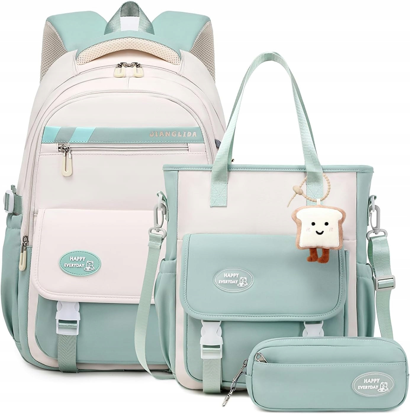 Tanou School Backpack for Girls, Backpack for Teens, Set Brand no brand