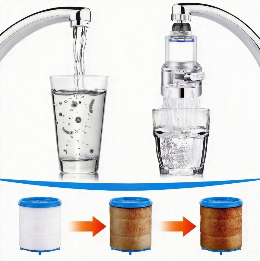 Tap Water Filter Cartridges 4 Pcs Replacement Set Manufacturer code 160023