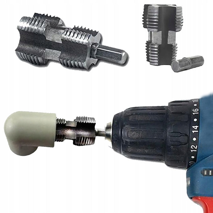 Tap threader die for plastic pipes PPE PE thread NEW