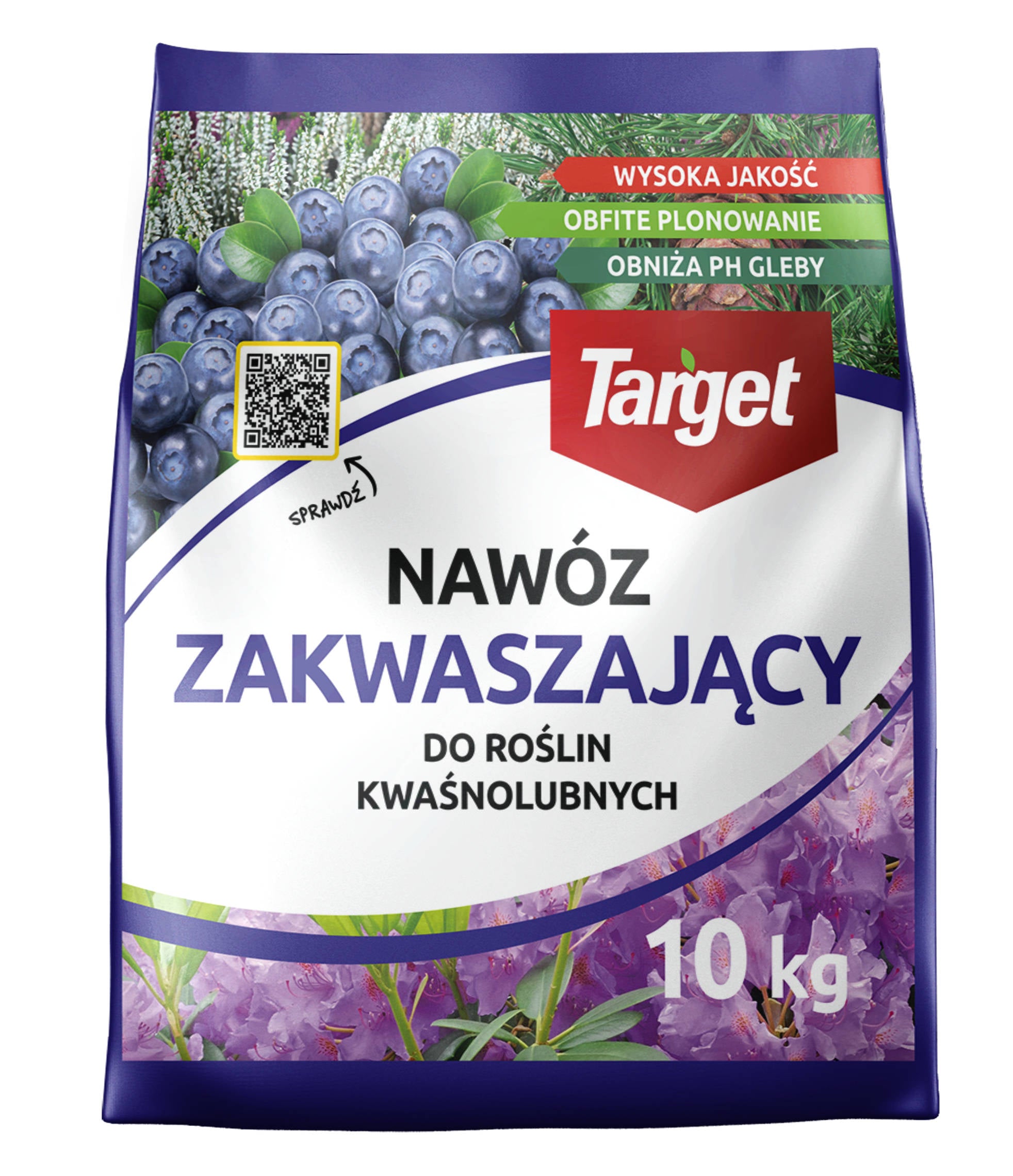 Target Acidifying fertilizer for sour-loving blueberries lowers pH 10kg