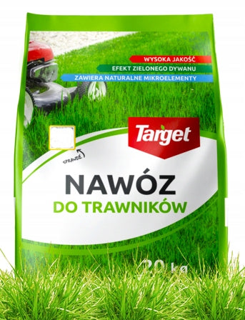 Target Fertilizer for grass lawns with microelements dense green grass 20 kg Manufacturer code 5901875011878