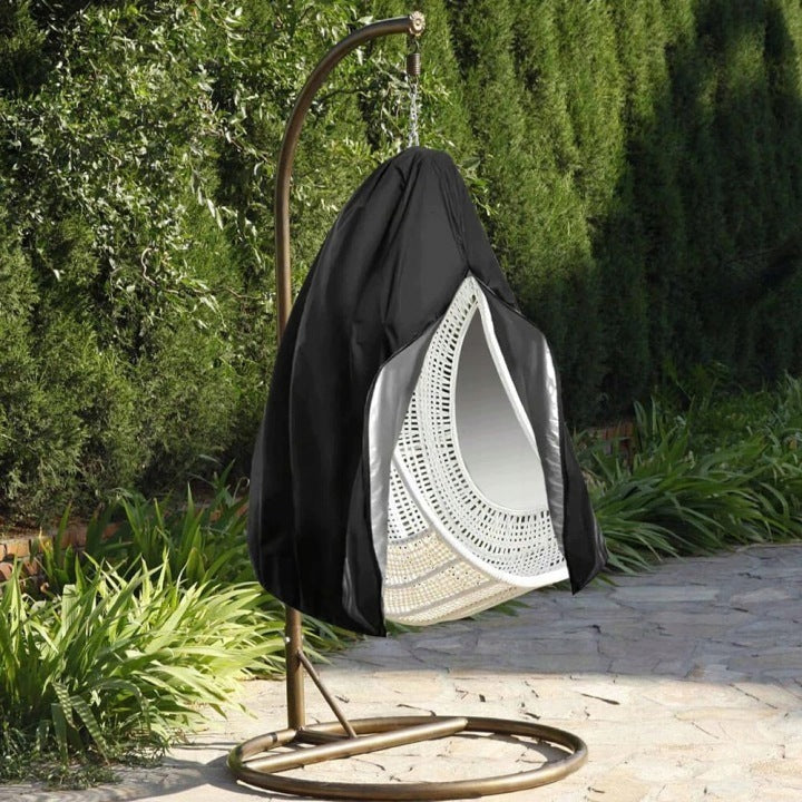 Tarpaulin cover for armchair hanging cocoon garden swing zipper basket Packaging status original