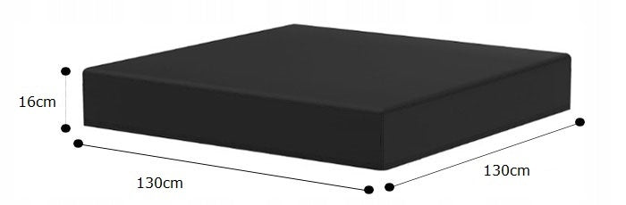 Tarpaulin cover for sandboxes 130x130x16 Manufacturer Gremex