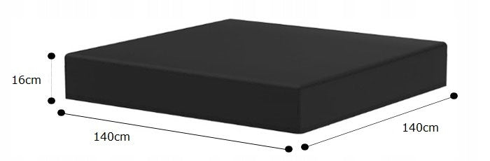 Tarpaulin cover for sandboxes 140x140x16 Manufacturer Gremex