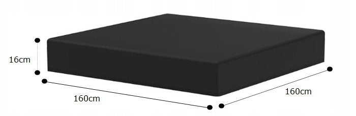 Tarpaulin cover for sandboxes 160x160x16 EAN (GTIN) 5904169411965