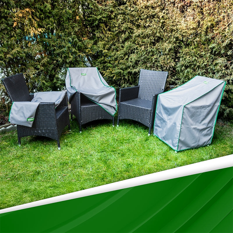 Tarpaulin protective cover for garden chair WATERPROOF 58x60x80 cm Length 58 cm