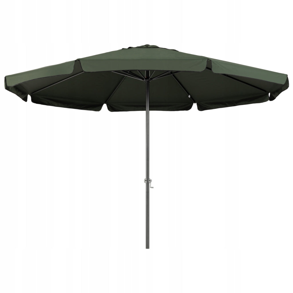 Tarrington House Garden Umbrella Large Folding 4m Aluminum Green