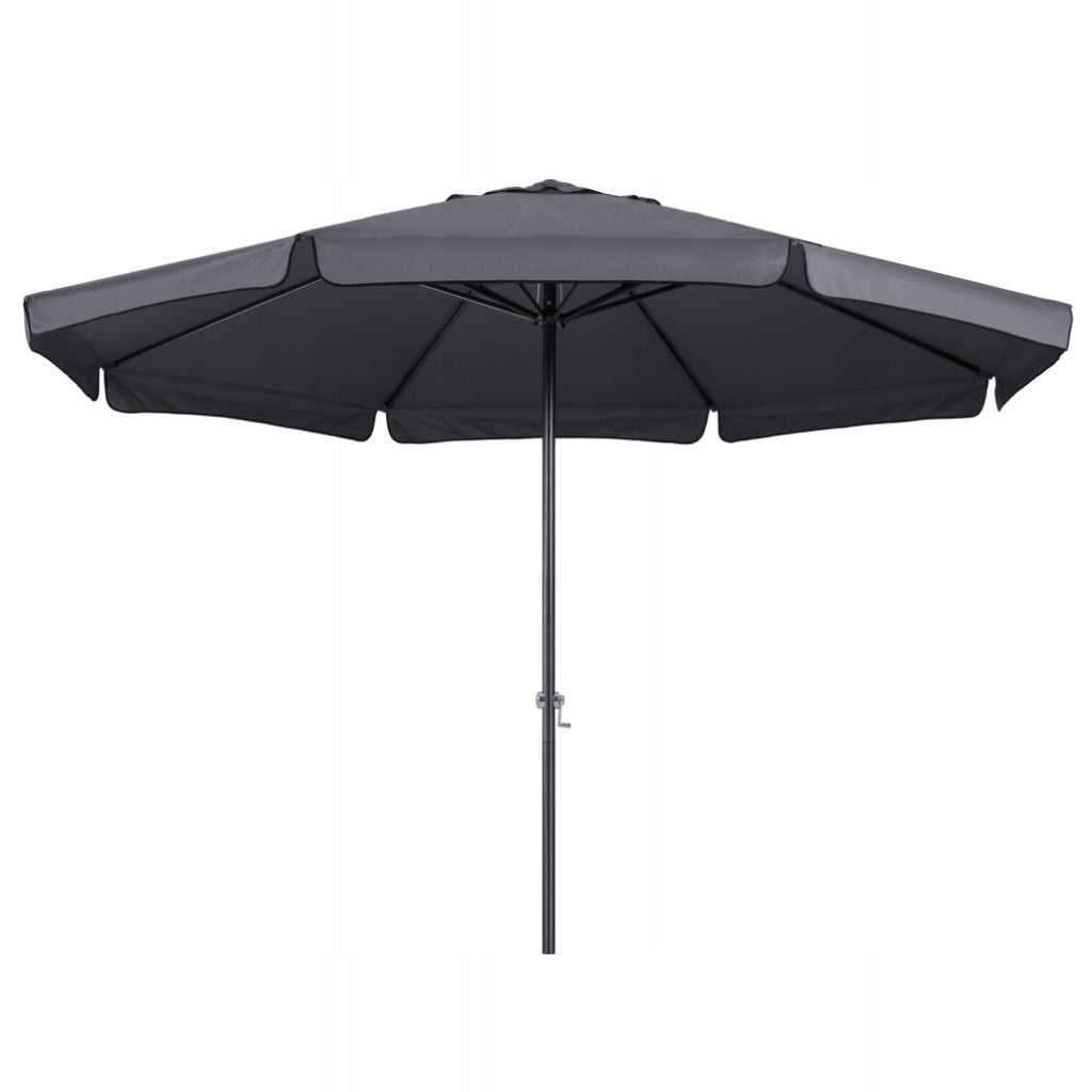 Tarrington House Garden Umbrella Large Folding 4m Aluminum Grey