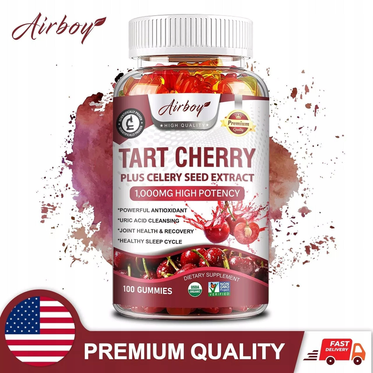 Tart Cherry - Celery Seeds - Relieves joint and muscle fatigue, supports... EAN (GTIN) 074283235473