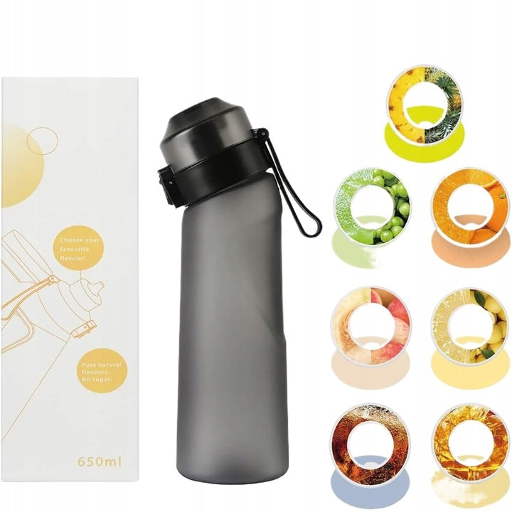 Taste bottle water bottle with 7 pods set of zero sugar and calories 0,65
