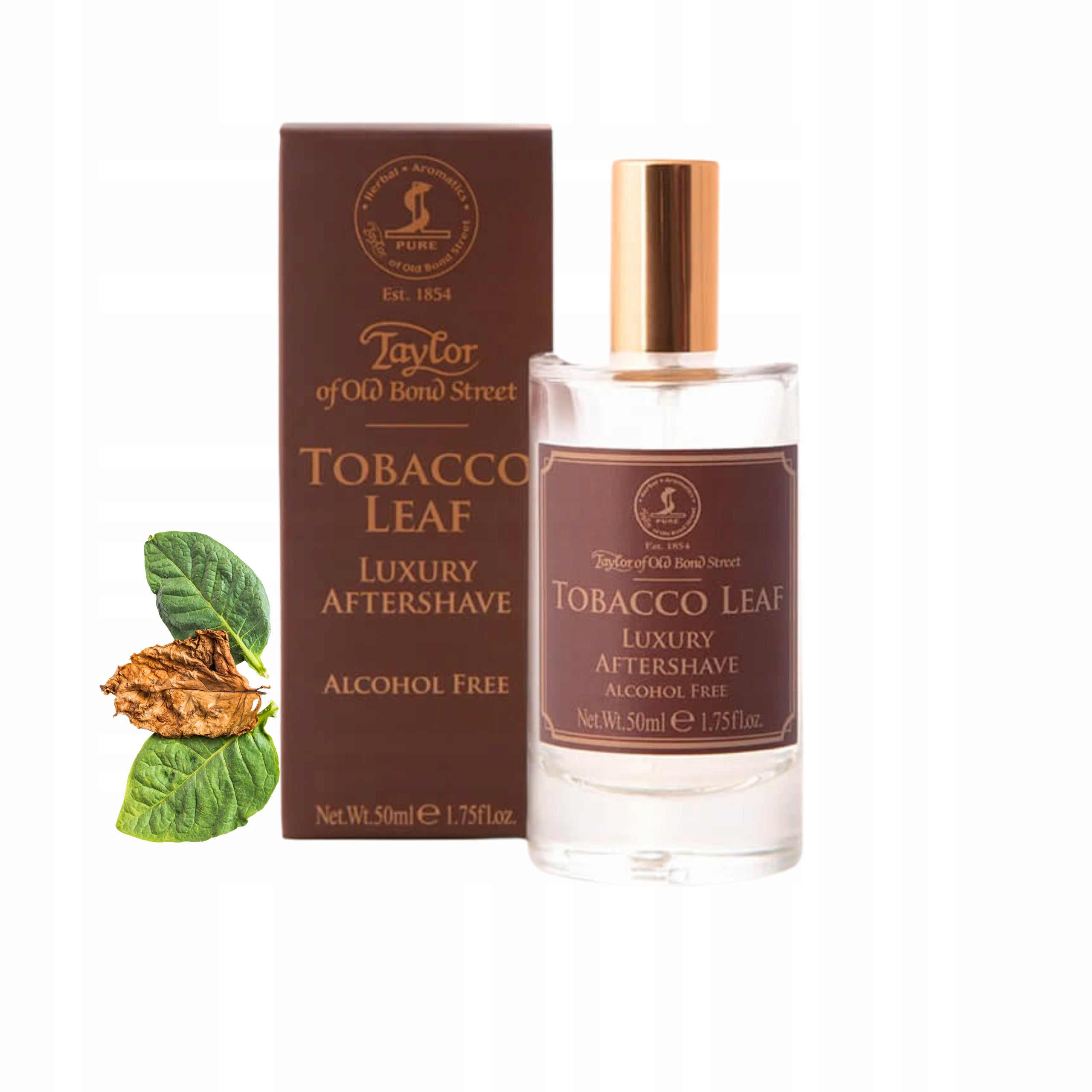 Taylor Of Old Bond Street Tobacco Leaf Water After Shaving Tobacco Leaf 50ml