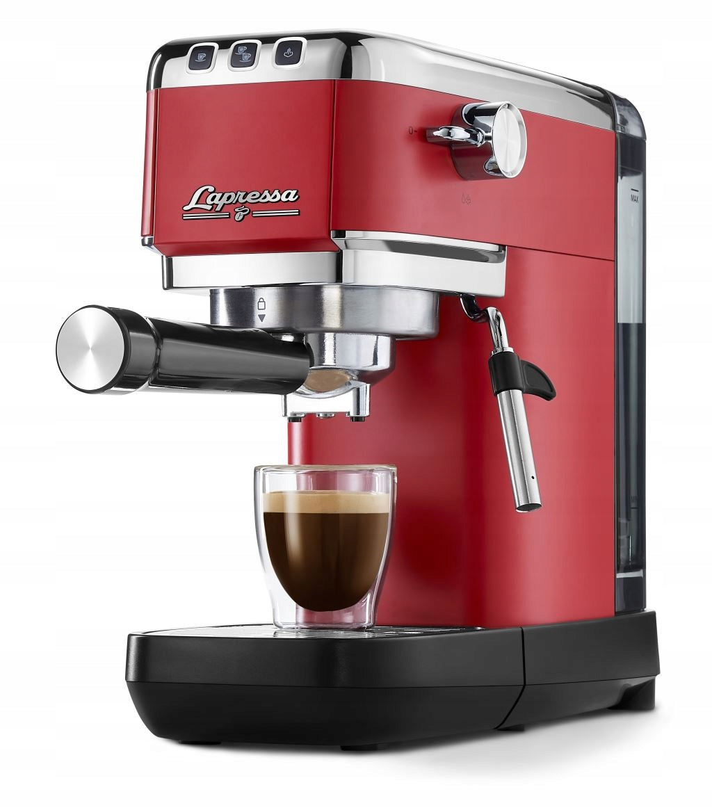 Tchibo Lapressa Flask Express Red 15bar Foamer Classic