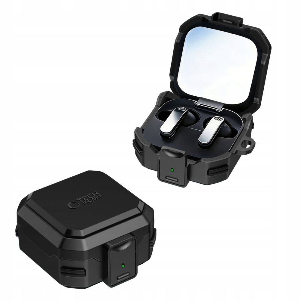 Tech-Protect Carbonox MagSafe case for Samsung Galaxy Buds 4 / 4 Pro Black Brand Tech-protect