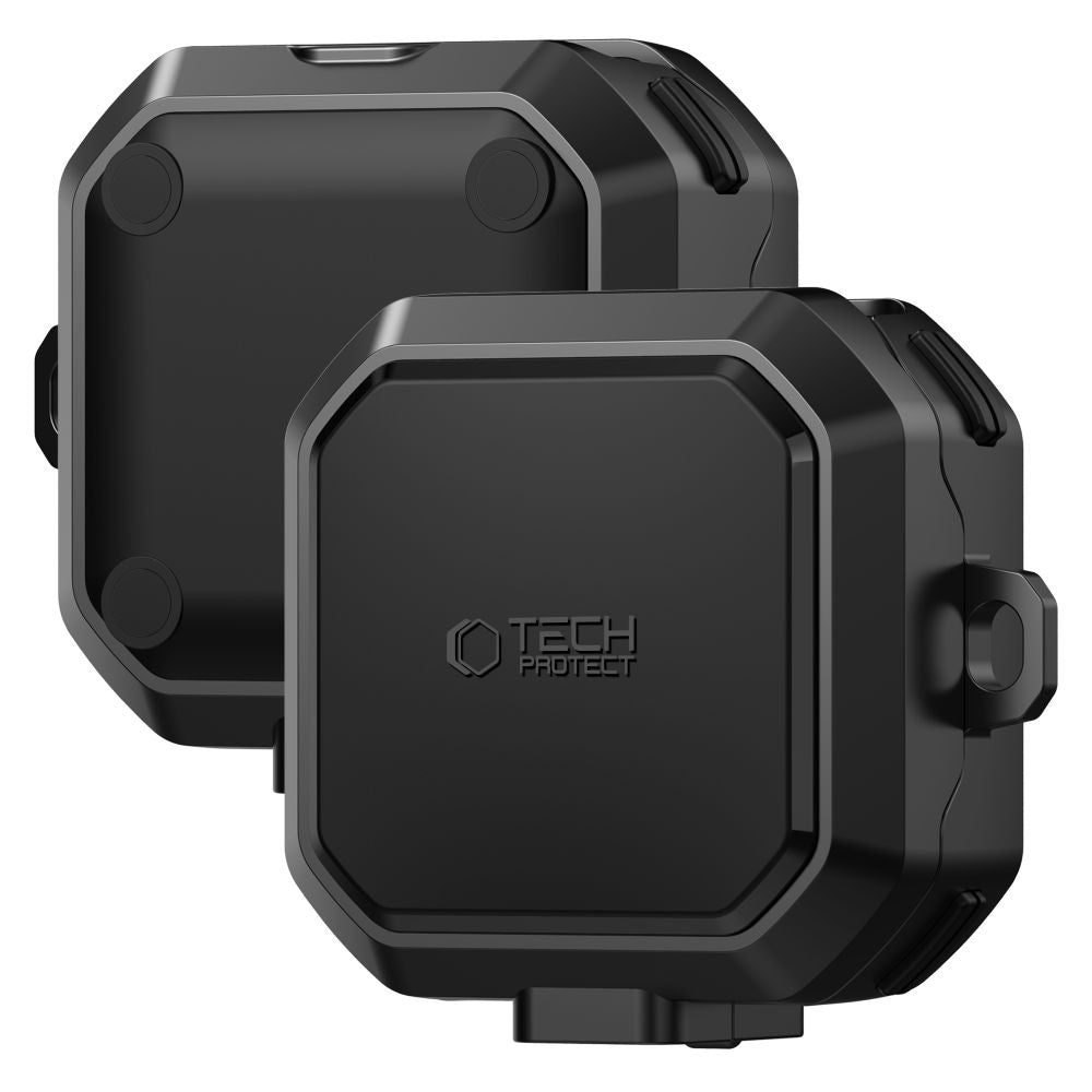 Tech-Protect Carbonox MagSafe case for Samsung Galaxy Buds 4 / 4 Pro Black Model Carbonox MagSafe