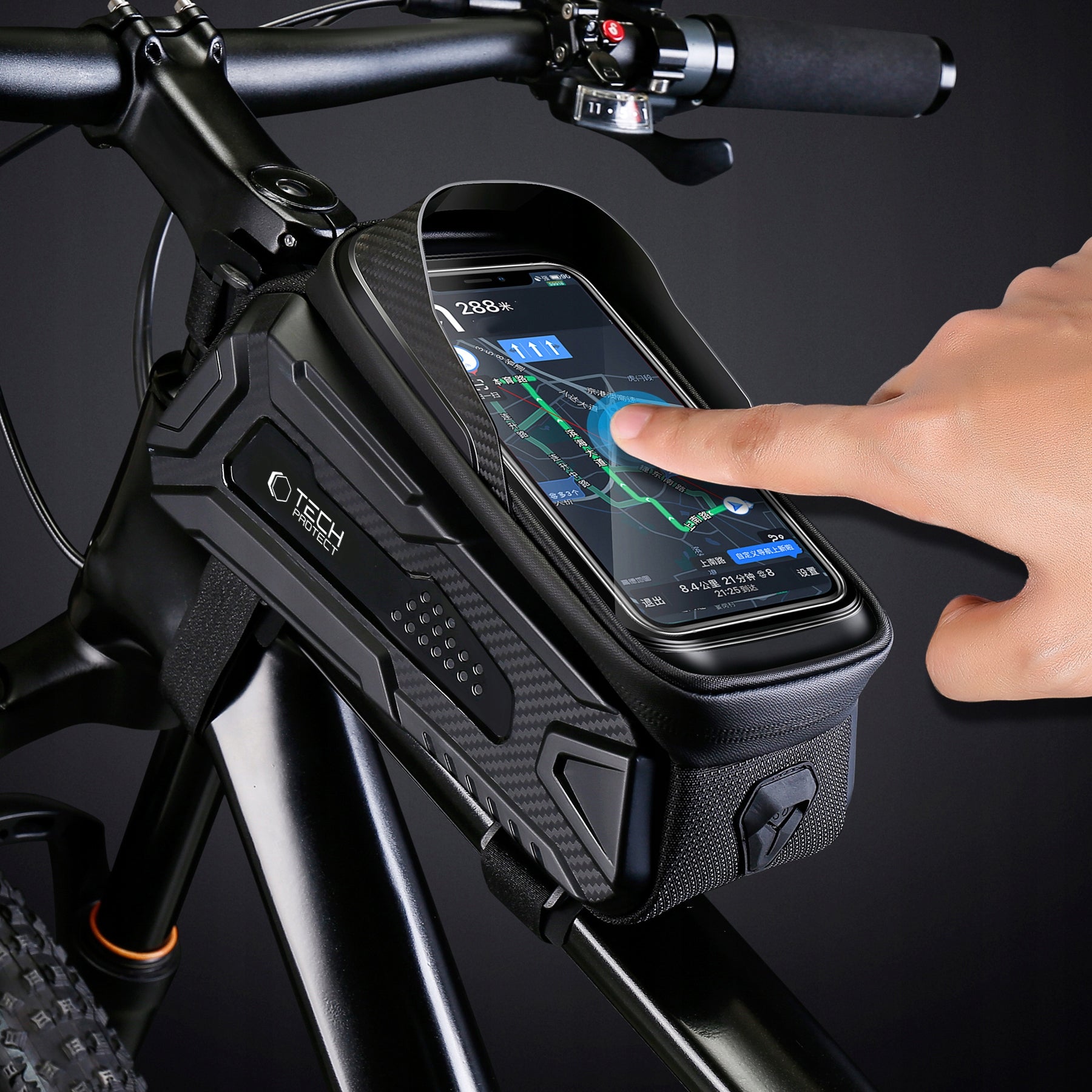 Tech-Protect V2 Universal Bike Mount "L" Black Manufacturer code 5906302308415