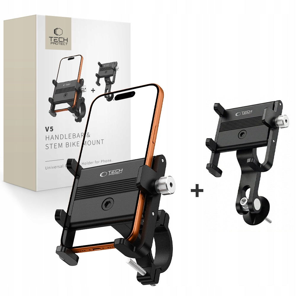Tech-Protect V5 Handlebar Mount - Black