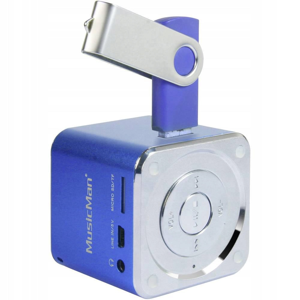Technaxx MusicMan Mini, microSD, AUX-IN USB speaker Packaging status original