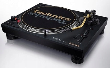 Technics SL-1200M7L-K Black & Gold 50th Anniversary Edition Manufacturer code SL-1200MK7EG