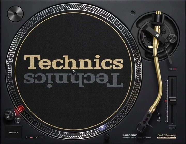 Technics SL-1200M7L-K Black & Gold 50th Anniversary Edition