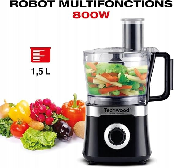 Techwood multifunction robot 800W, black Manufacturer code TRO-6856