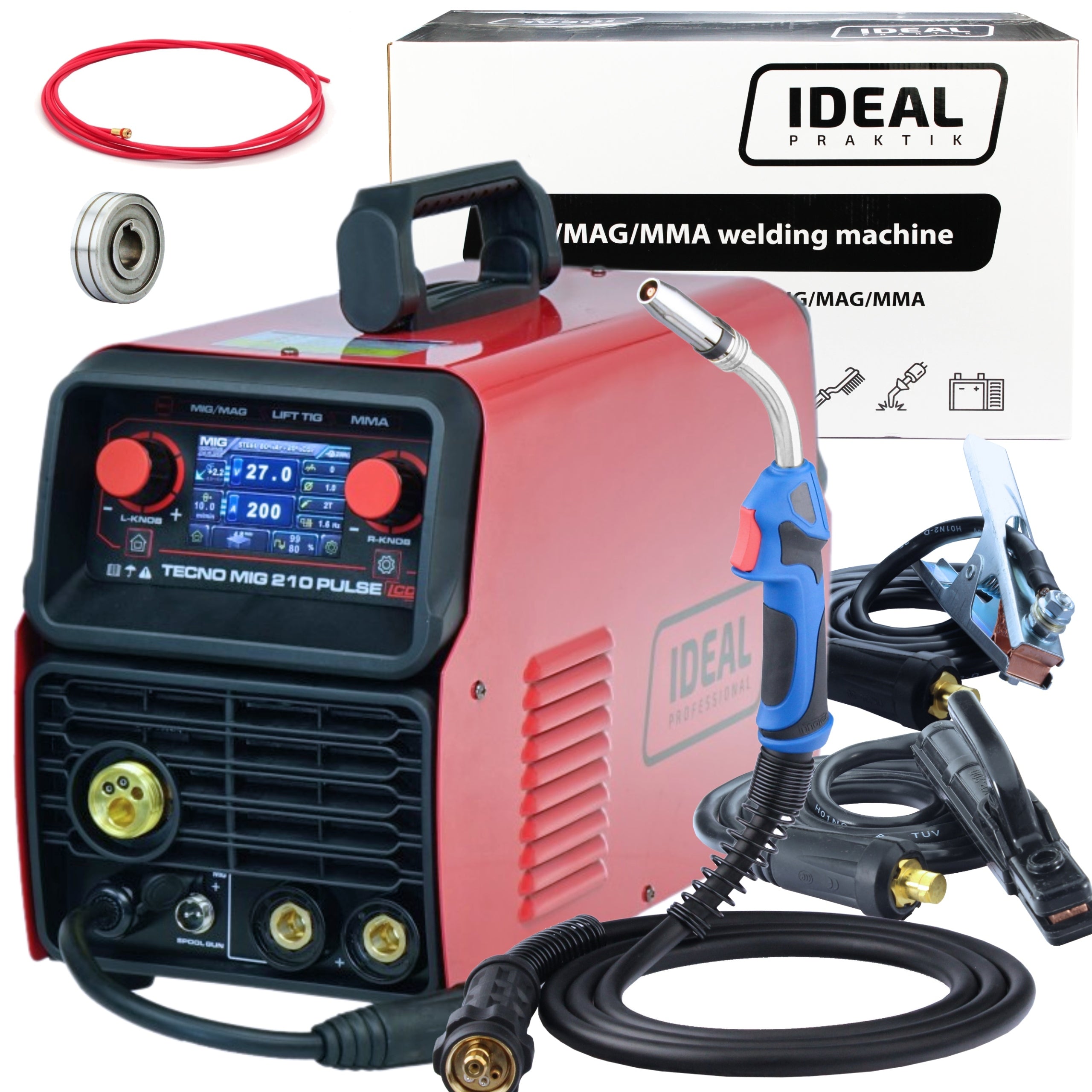 Tecno TECNO MIG 210 PULSE IGBT Ideal TMIG210PLCD