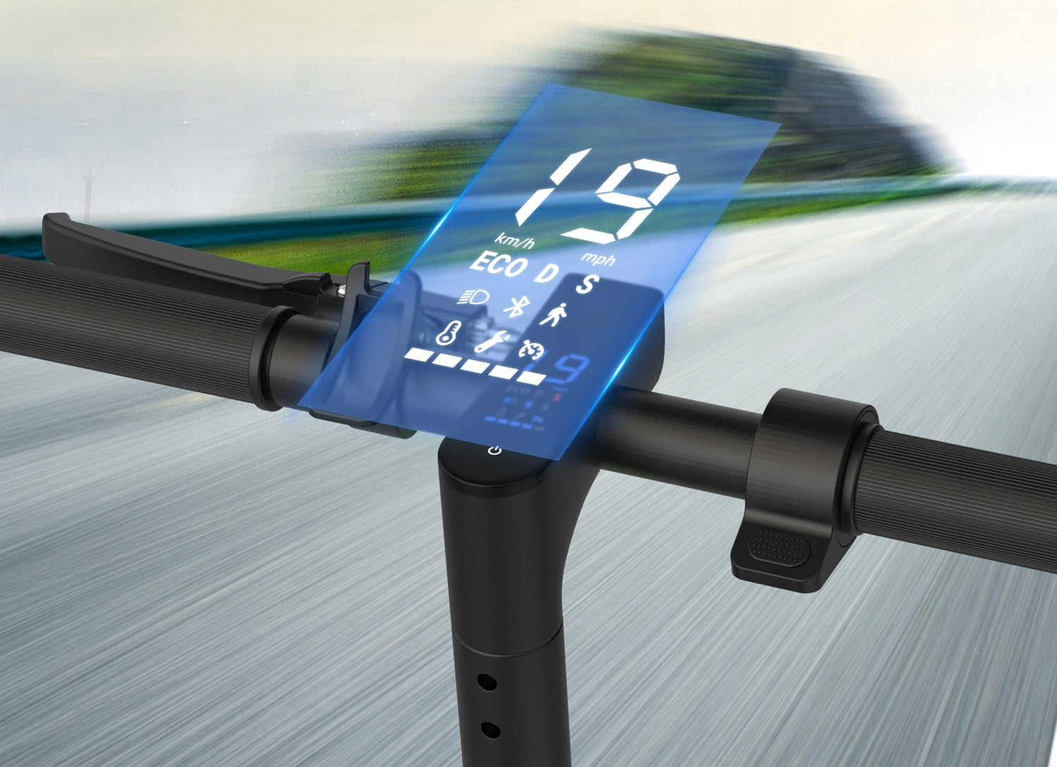Teenager Electric Scooter with APP MINI80C 350W 36V 4.5AH 19KM 8.5" tire Engine power 350 W