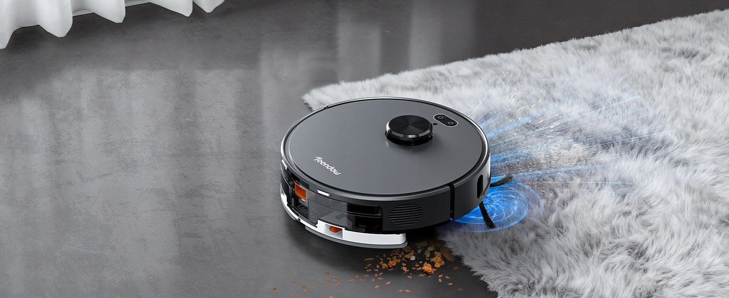 Teendow D65S MAX 6000pa Robot Vacuum Cleaner with Mop and LIDAR 3in1 Suction Power Manufacturer code 9324657253802