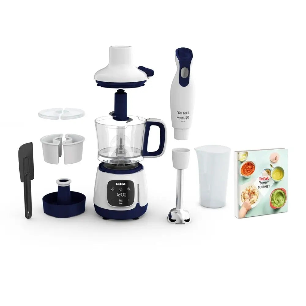 Tefal Blender Steamer 4in1 Cooks Mixes Defrosts Heating HB55W4 1000W