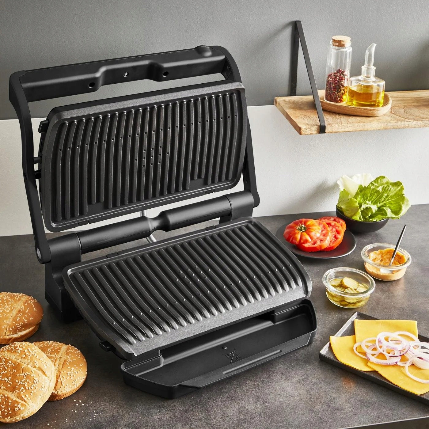 Tefal GC727810 Optigrill+ XL Black Kontaktní gril Model GC727810 Optigrill+ XL Black