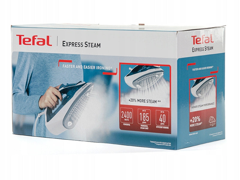 Tefal Iron FV 2839 Express Steam Ceramic Steam 2400W Manufacturer code FV2839E0