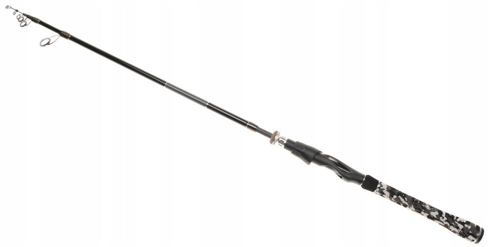 Telescopic Fishing Rod KUNGFU TRAVEL 2,1m Spinning IM7 Carbon 210cm 110100 Weight 100 g