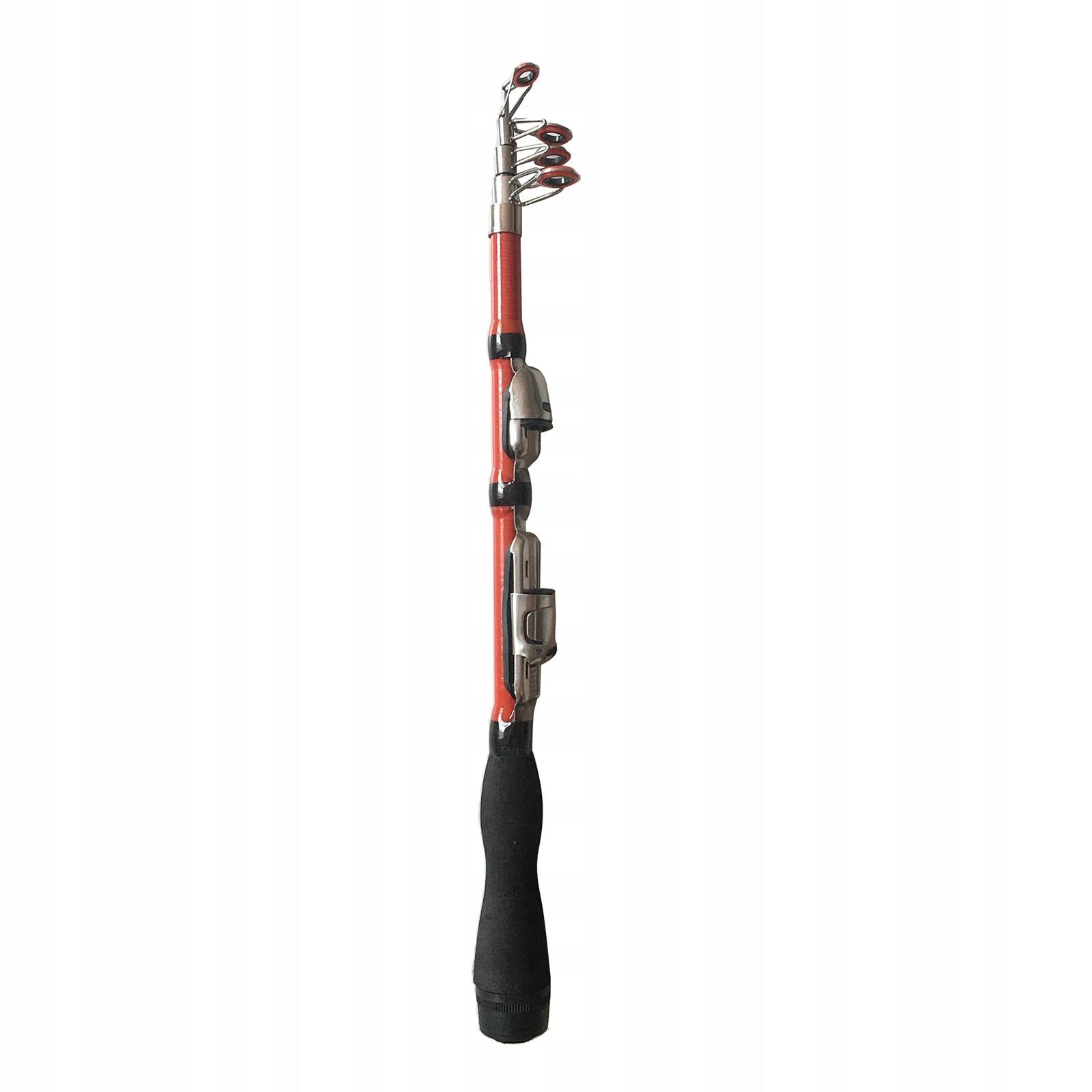Telescopic Rod, Ultralight Carbon Casting Fishing Rod, Stainless Red 1.0m Brand no brand