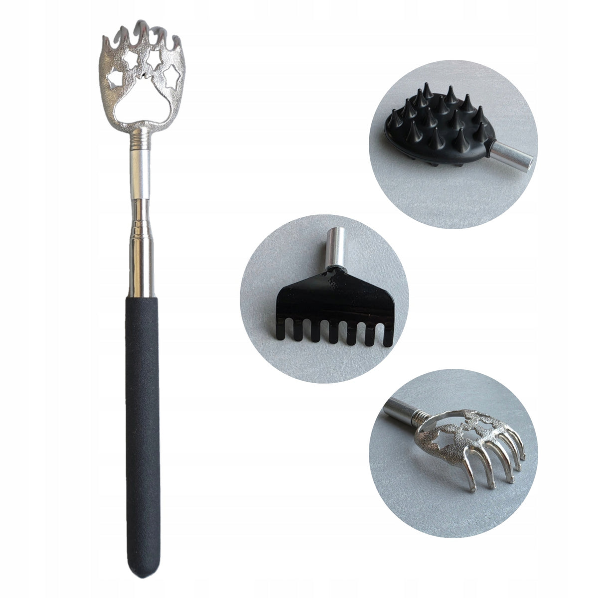 Telescopic Scratcher 3in1 Grabki Back Paw Long Retractable
